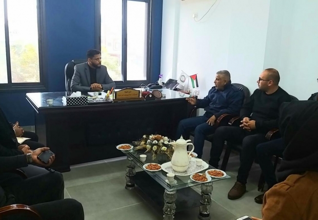 إدارة مكافحة المخدرات تكرم أعضاء نيابة خانيونس الجزئية