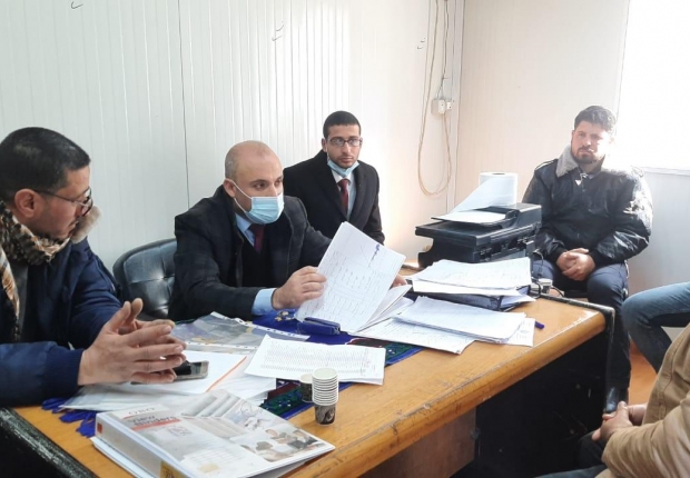 نيابة الوسطى وإدارة المباحث العامة بالمحافظة الوسطى تعقدان اجتماعاً مشتركاً لمناقشة بعض الظواهر الجُرمية