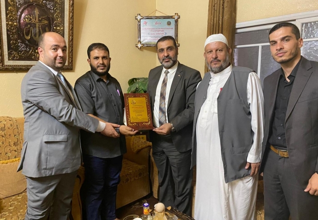 تهنئة الدكتور رائد الدلو بمناسبة حصوله على الدكتوراة