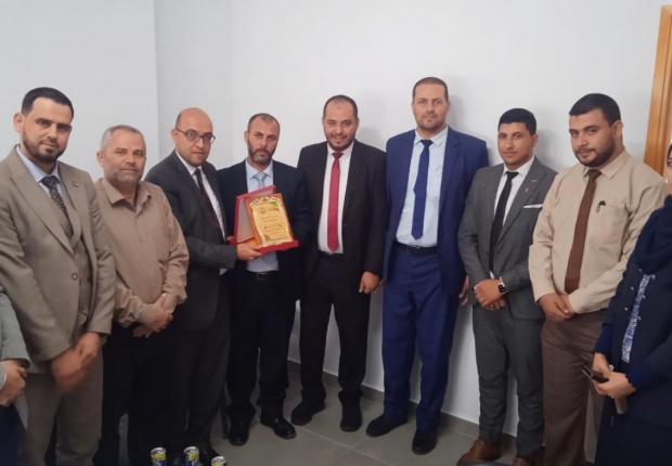 لتهنئتهم بالمنصب الجديد.. نيابة خانيونس الكلية تستقبل وفداً من الكتلة الإسلامية في نقابة المحامين بخانيونس