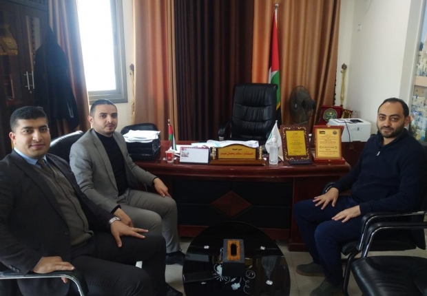 نيابة غزة الجزئية الأولى تعقد اجتماعاً مع الأدلة الجنائية وهندسة المتفجرات في محافظة غزة
