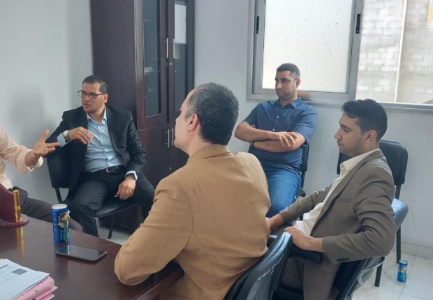 نيابة الجنايات الكبرى تعقد اجتماعاً مع نيابة الشمال الكلية