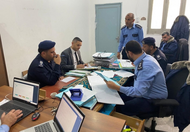 نيابة غزة الجزئية الدائرة الأولى تُجري جولة معايشة لمركز شرطة الشجاعية