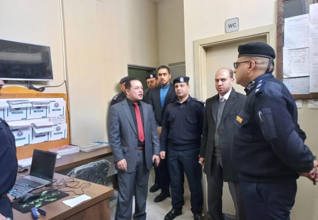 نيابة غزة الجزئية الثانية تُجري زيارة تفقدية لمركز شرطة الشيخ رضوان
