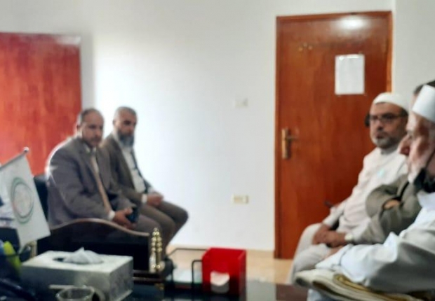 رئيس نيابة رفح الكلية  يؤكد على اهمية التعاون مع الوجهاء  في تعزيز العدالة الجنائية