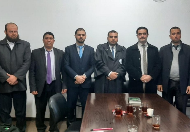 نيابة خانيونس الكلية تعقد اجتماعاً مع محكمة صلح خانيونس