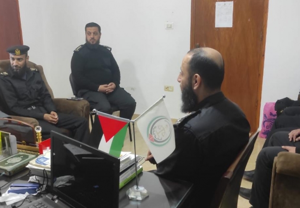 نيابة رفح الكلية تستقبل مدير مركز إصلاح وتأهيل أصداء المركزي