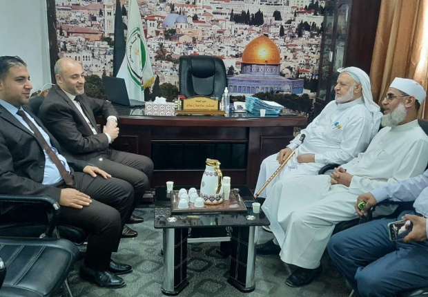 نيابة الوسطي الجزئية تستقبل نواب المجلس التشريعي الفلسطيني في محافظة الوسطي