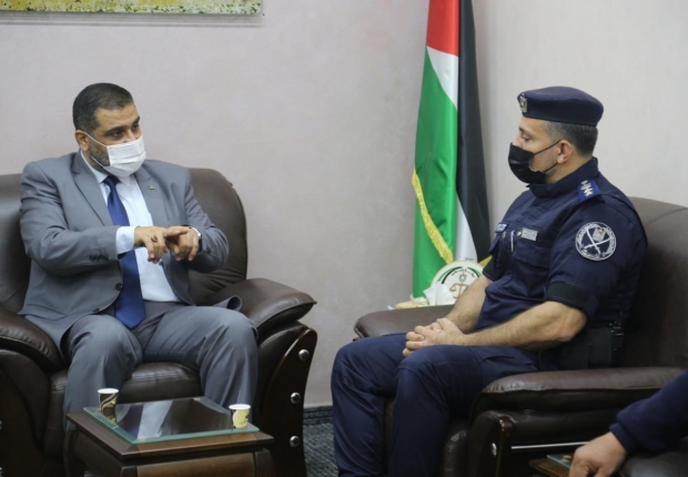 النائب العام يستقبل مدير عام وضباط الادارة العامة لشرطة المرور