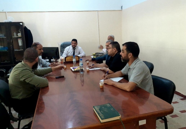 نيابة رفح الكلية ومحكمة صلح رفح تناقشان سبل التعاون المشترك  لتحقيق عدالة ناجزة