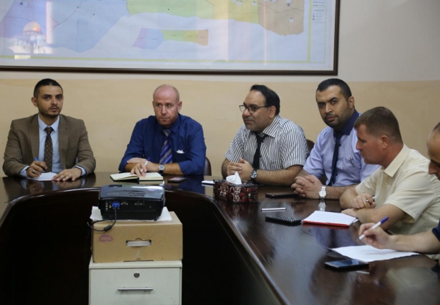 المكتب الفني يلتقي بنيابة غزة الدائرة الاولى للنهوض بجودة الأداء الفني ويشيد بسرعة انجازها لقضايا الرأي العام