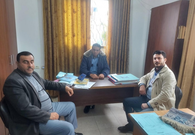  نيابة غزة الجزئية الدائرة الثالثة تجري زيارة لدوائر الأرشيف في مراكز الشرطة في محافظة غزة