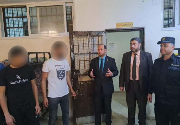نيابة الوسطى الجزئية تنظم زيارة لمركز إصلاح وتأهيل المحافظة الوسطى