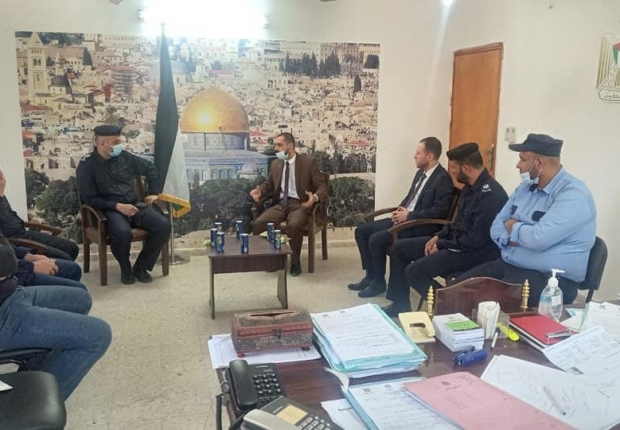 مدير نيابة شمال غزة  يشيد بدور شرطة معسكر جباليا في حفظ الأمن وحماية  والجبهة الداخلية اثناء العدوان الاسرائيلي على  قطاع غزة