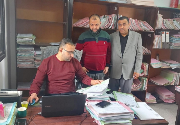 نيابة تنفيذ الأحكام الجزائية تواصل جولاتها  التفتيشية على النيابات الكلية في محافظات غزة ونيابة الأحداث وهيئة الجنايات الكبرى