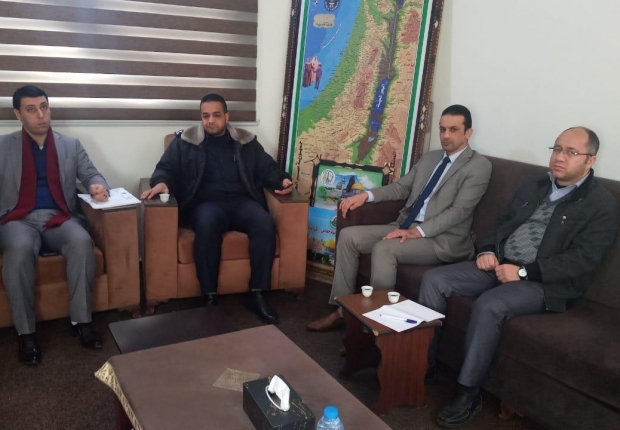 التفتيش القضائي ونيابة تنفيذ الاحكام ينفذان  جولات تفتيشية مشتركة على مراكز شرطة محافظة شمال غزة