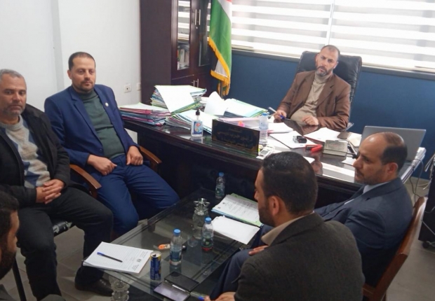 نيابة خانيونس الكلية تجتمع مع نيابة رفح الكلية لتعزيز العمل النيابي المشترك