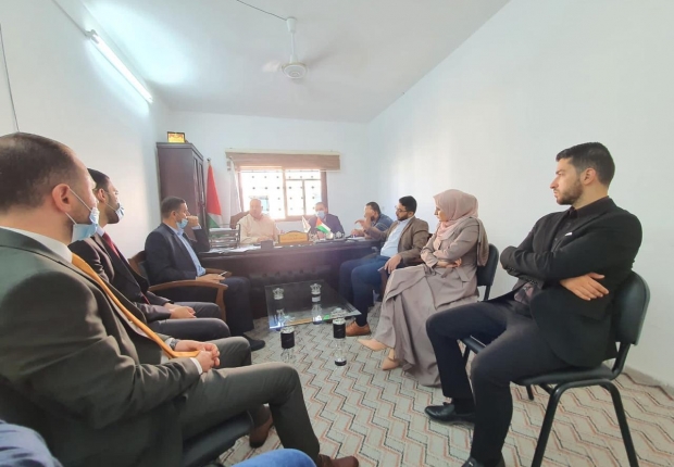 نيابتي الشمال الكلية والجزئية يعقدان اجتماعًا لمناقشة وبحث مجريات العمل النيابي 