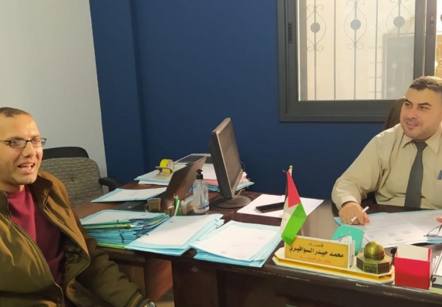  نيابة خانيونس الجزئية تلتقي بالمباحث العامة في المحافظة لبحث سبل التعاون المشترك