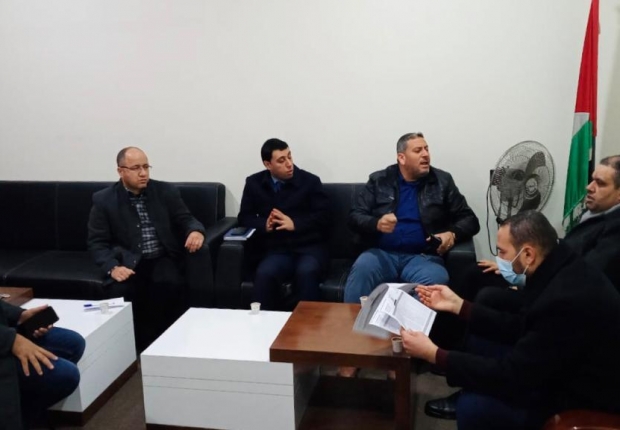 التفتيش القضائي بالنيابة العامة يعقد اجتماعاً مع مدير مؤسسة الربيع  للرعاية الاجتماعية