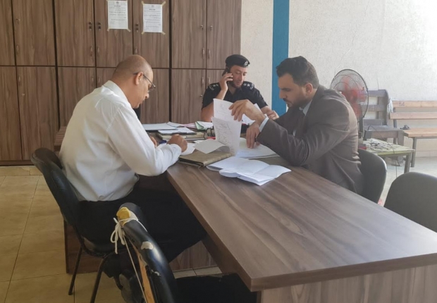 نيابة تنفيذ الأحكام تتفقد مركز تأهيل و اصلاح المحافظة الوسطي المركزي