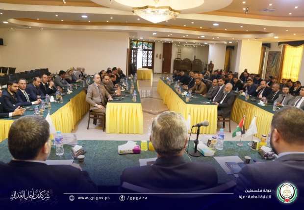 النيابة العامة تنظّم لقاء (الجمعية العمومية لأعضاء النيابة العامة)، برعاية النائب العام المستشار/ د. محمد النحال، وبحضور وكيل وزارة العدل المستشار/ أحمد الحتة