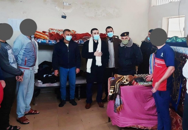نيابة شمال غزة الكلية تُجري جولة تفتيشية على مركز تأهيل وإصلاح الشمال 