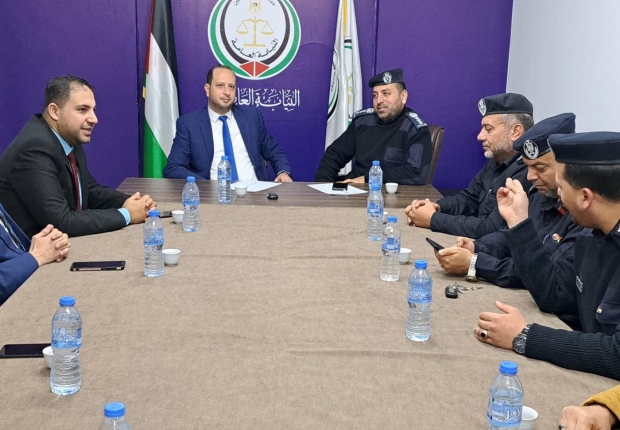 نيابة الوسطى الجزئية تستقبل وفداً من الشرطة القضائية في المحافظات الجنوبية