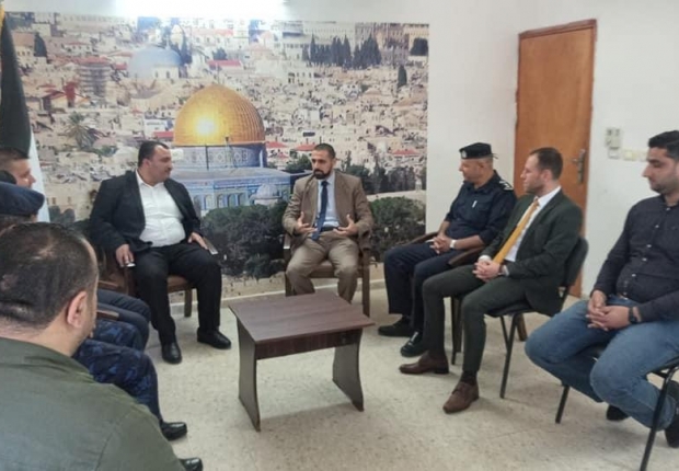 تأكيداً على الشراكة  وتكامل الأدوار في تحقيق العدالة...مدير نيابة شمال غزة   يستقبل مدير شرطة المحافظة و مجلس قيادة الشرطة