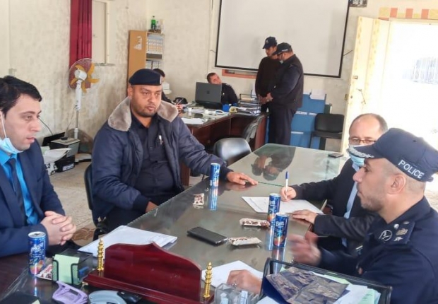 التفتيش القضائي وشرطة المرور بمحافظة غزة تؤكدان على حماية أمن المجتمع