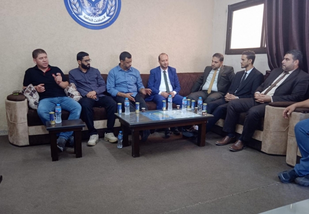 نيابة الوسطى الجزئية تجري زيارة تفقدية لفرع المباحث العامة في المحافظة الوسطى