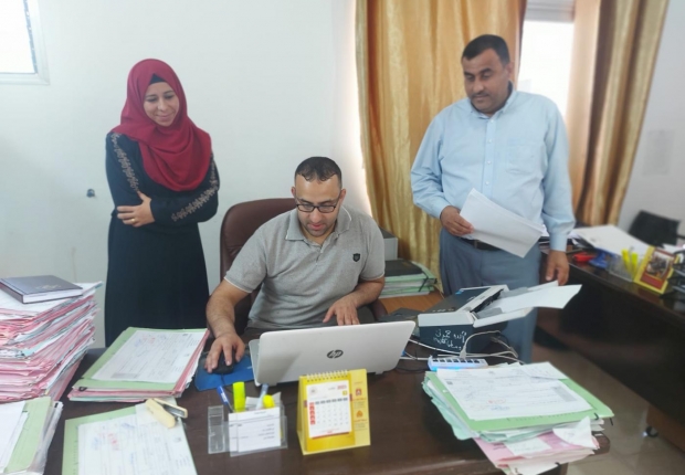 نيابة تنفيذ الأحكام الجزائية تواصل جولاتها التفتيشية على النيابات الكلية في محافظات غزة