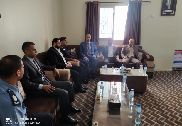 مدير نيابة غزة الجزئية ومدير مركز الشيخ رضوان يؤكدان على تضافر الجهود فى تحقيق العدالة والاستقرار المجتمعي