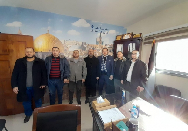 نيابة المؤسسات تجتمع مع دائرة المباحث الطبية