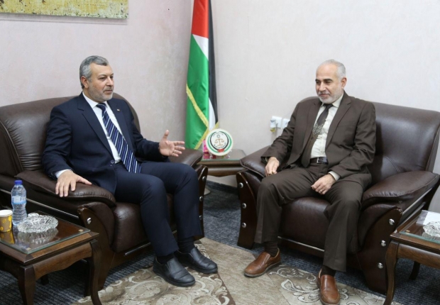  النائب العام يستقبل وفداً من رئاسة الجامعة الإسلامية بغزة