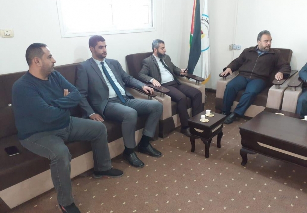 نيابة رفح الجزئية و داخلية رفح الشق المدني يبحثان سبل التعاون المشترك