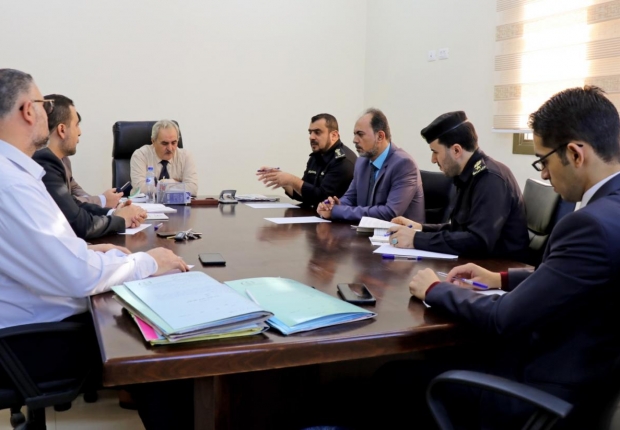 نيابة تنفيذ الأحكام تجتمع بالمكتب الفني بالقضاء والإدارة العامة لمراكز الإصلاح والتأهيل