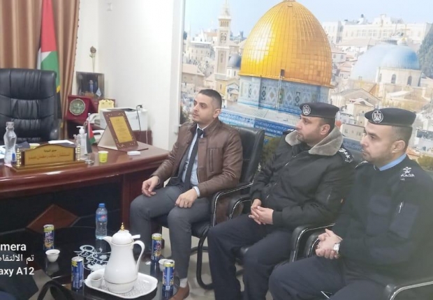 نيابة غزة الجزئية الأولى تلتقي بوفد من الشرطة المجمعية ومدير ديوان المظالم