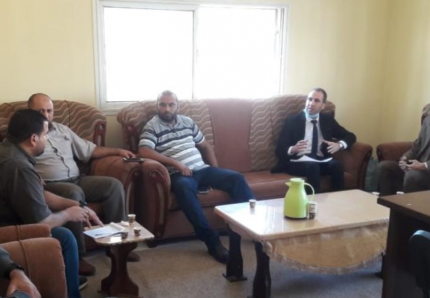  نيابة الوسطى الجزئية تعقد ورشة عمل مع ضباط مباحث المرور في المحافظة