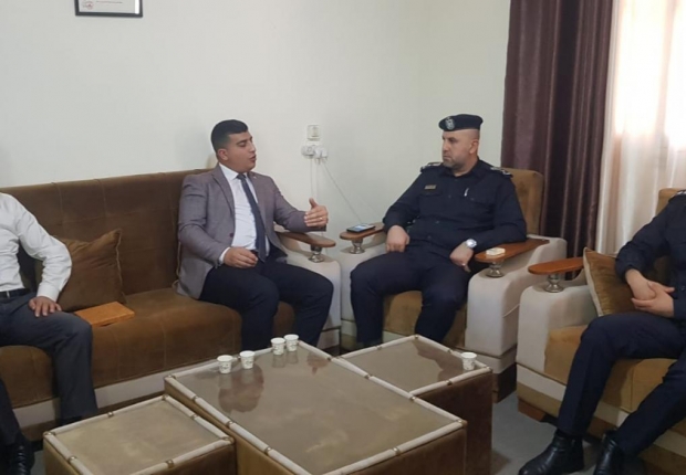 دائرة الشيكات بنيابة غزة الجزئية الثالثة تباشر زياراتها لمراكز شرطة محافظة غزة