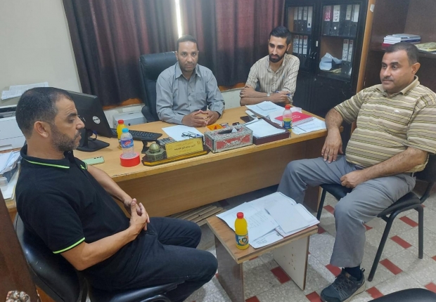 نيابة تنفيذ الأحكام الجزائية تعقد اجتماعاً مع محكمة صلح رفح ومحكمة بداية دير البلح