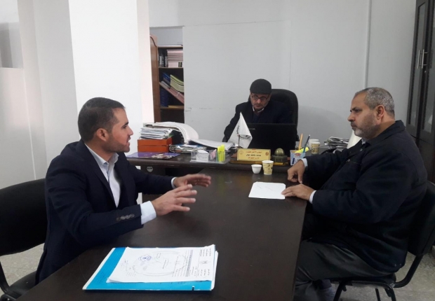 نيابة الوسطى الكلية ومحكمة بداية دير البلح تعقدان لقاءً مشتركاً