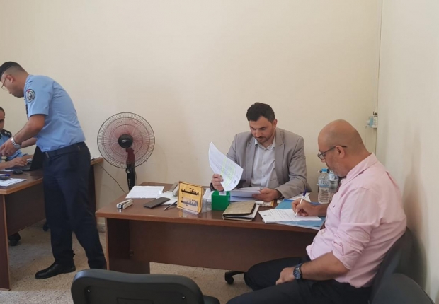 نيابة تنفيذ الأحكام تناقش مع مدير شرطة الدرج آليات تعزيز التعاون ومتابعة تنفيذ الاحكام في القضايا الجزائية