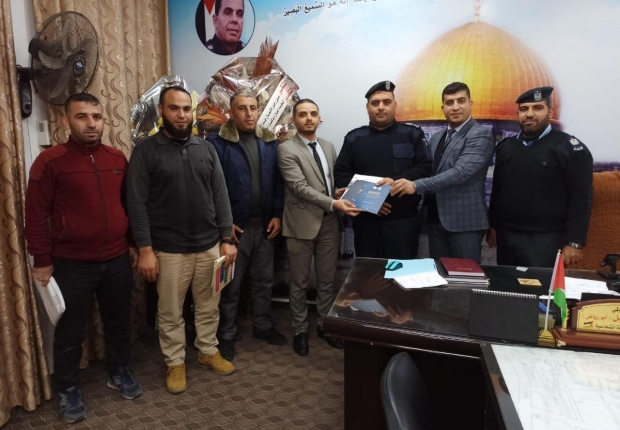 نيابة غزة الجزئية الأولى تُجري زيارة لمركز شرطة الشجاعية 