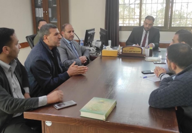 نيابة رفح الكلية ومحكمة صلح رفح تعقدان لقاءً مشتركاً