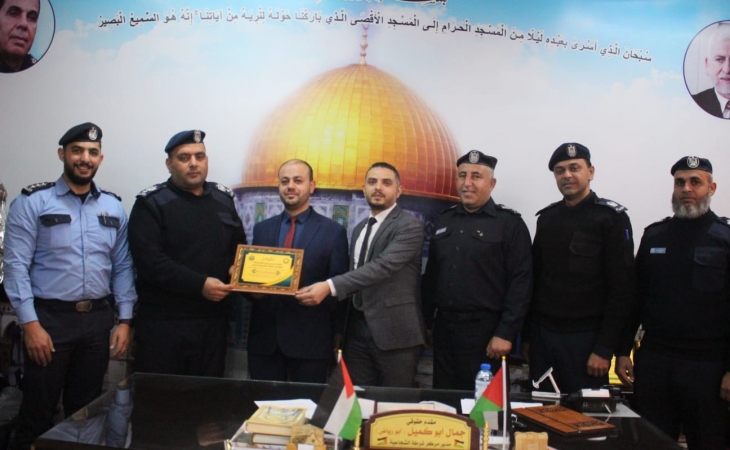 نيابة غزة الجزئية الأولى تُجري زيارة تعاونية لمركز شرطة الشجاعية