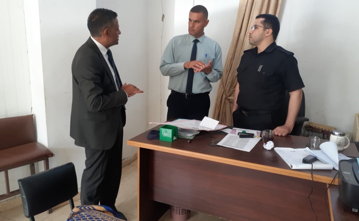 نيابة الوسطى الكلية تُجري زيارة لمركز إصلاح وتأهيل الوسطى