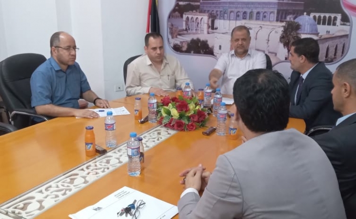 الإدارة العامة للتفتيش القضائي في النيابة العامة تجتمع مع الإدارة العامة للطب الشرعي والمعمل الجنائي في وزارة العدل