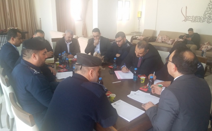 نيابة غزة الجزئية الثالثة تعقد ورشة عمل بشأن الآليات اللازمة لضبط وتحريز ومصادرة المضبوطات المتعلقة بالباعة المتجوّلين