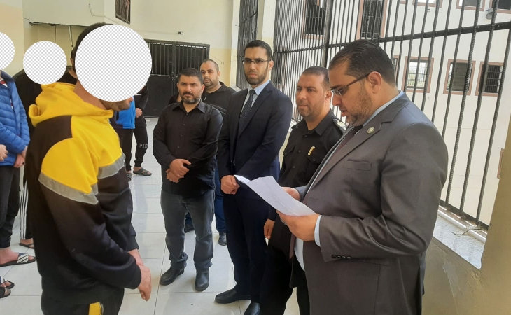 نيابة المؤسسات ومكافحة الفساد وجرائم الأموال تُجري زيارة لمركز الإصلاح والتأهيل (طيبة المركزي)